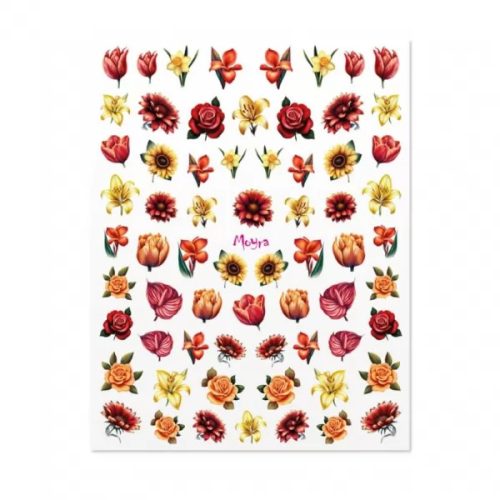 Moyra Vizes matrica válogatás No. 05 Flowers