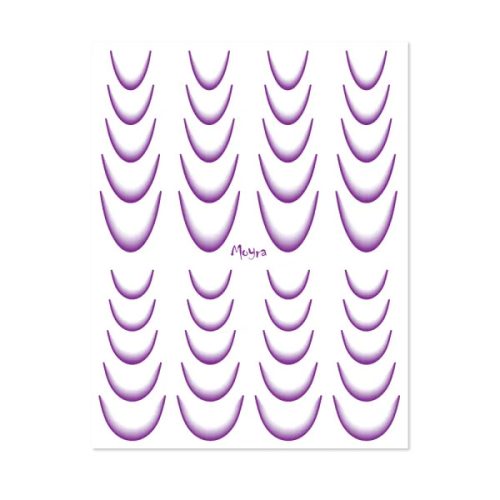 Moyra Vizes matrica válogatás Ombre No. 07 Purple