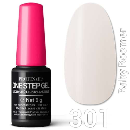 Profinails 3 in 1 One Step Gel Lack 301 (Baby boomer)