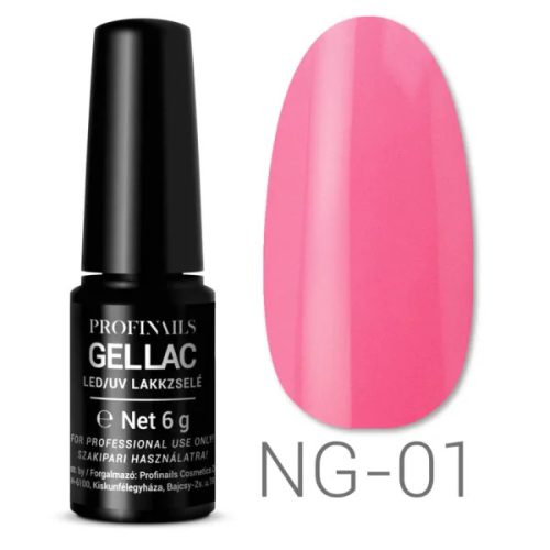 Profinails Gel Lac LED/UV lakkzselé 6 g No. NG-01