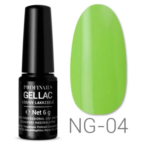 Profinails Gel Lac LED/UV lakkzselé 6 g No. NG-04