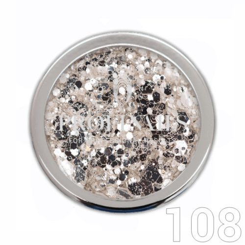 Pure Silver Glitter  / Pezsgő 108