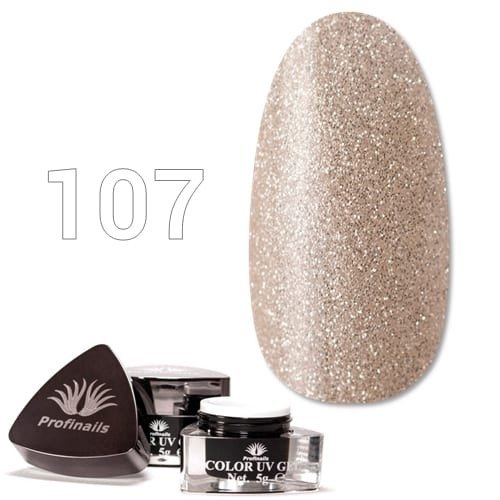 Profinails színes zselé No. 107