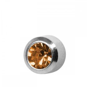 Körfoglalat - natúr szín - arany - 4mm (211)