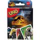 Uno Jurassic world