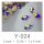 Profinails forma strasszkövek #Y-024 Crystal AB 12 db (7x4 mm csepp)